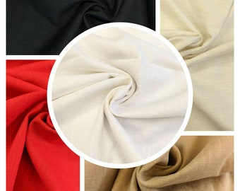 100% Linen Fabric, re-enactment, regency, Georgian, dressmaking