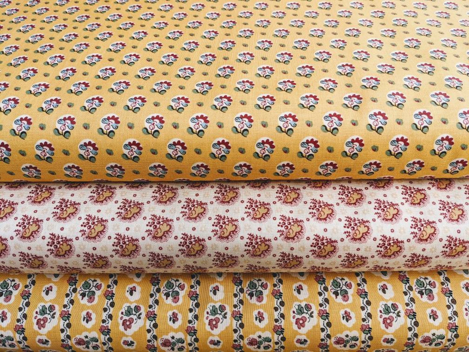 The Antique Textile Company 100% Cotton Fabric by the Metre - Etsy