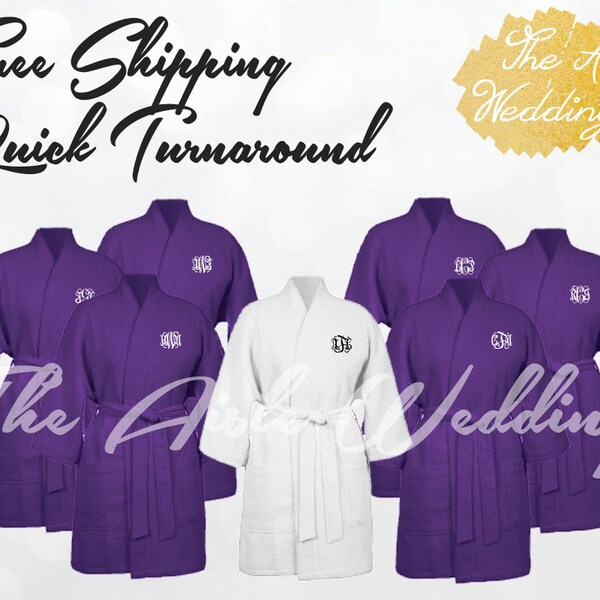 Purple Robe - Etsy
