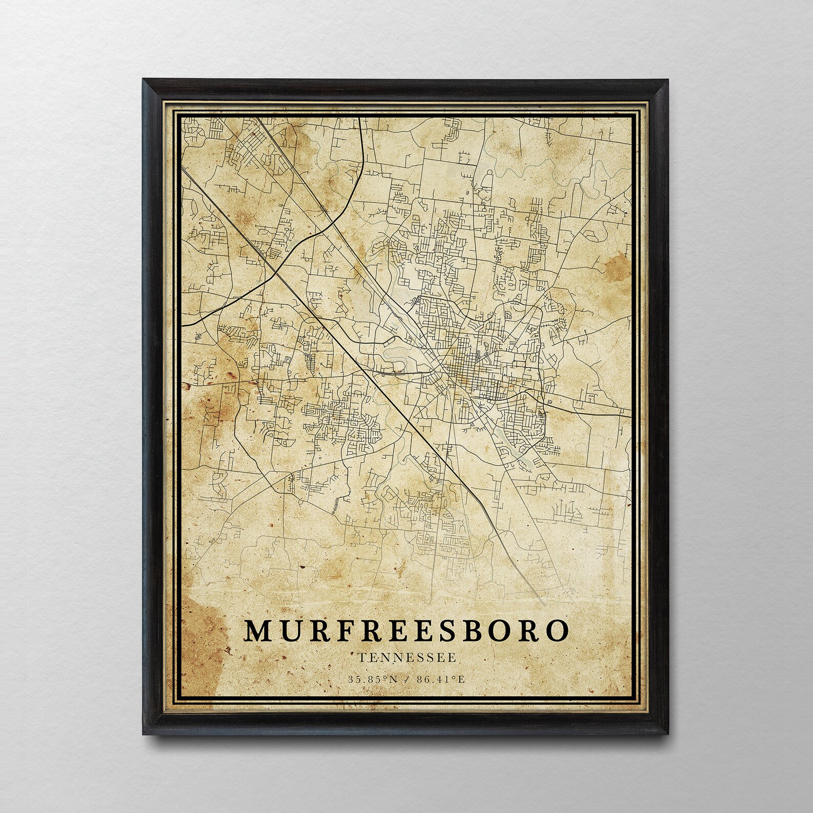 Distance To Murfreesboro Tennessee - 0vww8e3