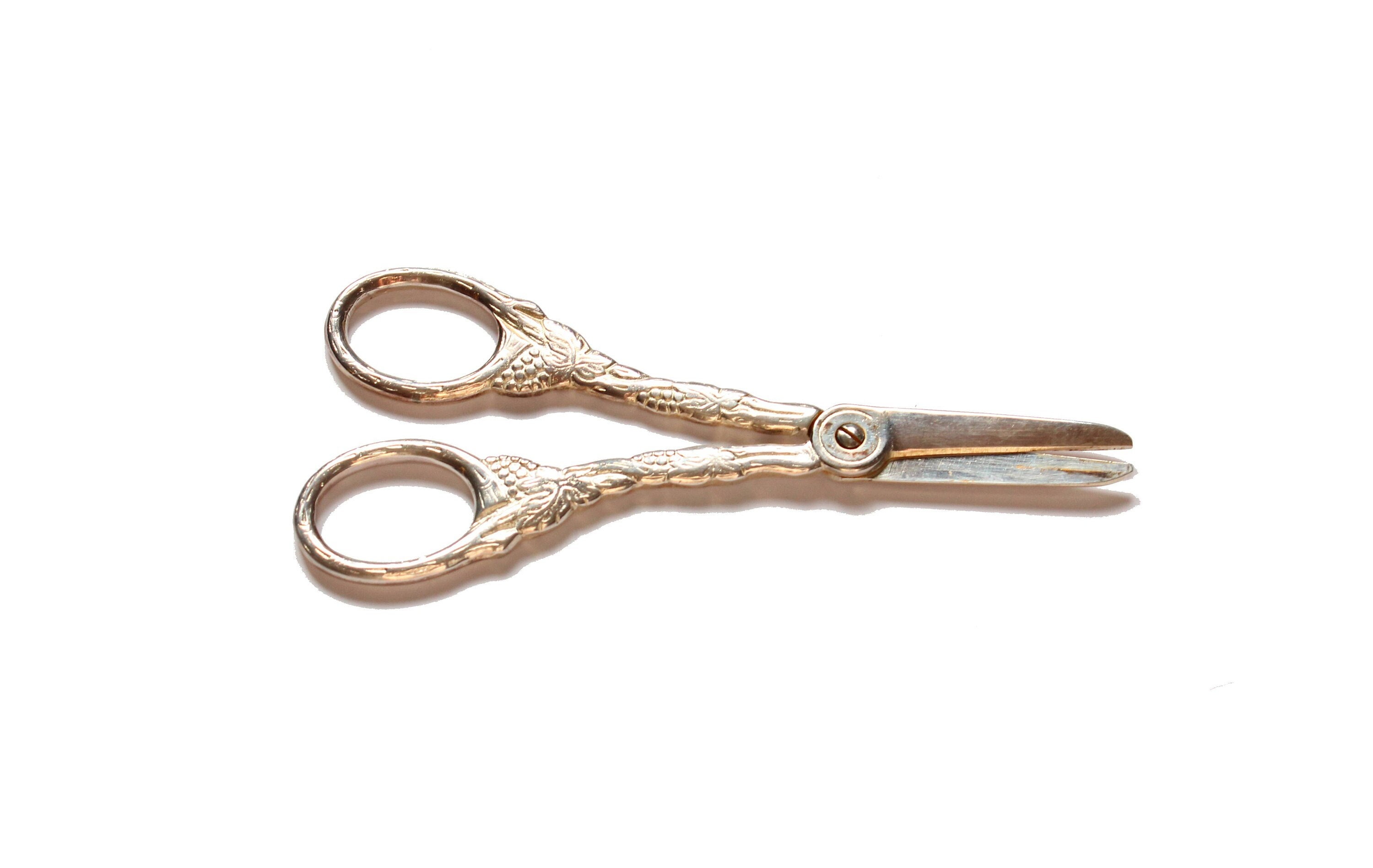 Vintage Decorative Scissors for Home Decor or Photography Flat