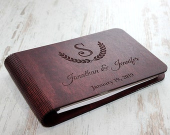 Personalized Monogram Photo Album Photo guest book Family Album Photo Custom Photo Guest Book Wedding Guest Book Wedding Album