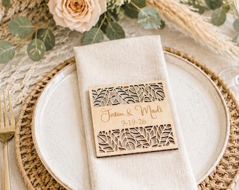 Personalized Favors Coaster, Wedding Coaster Favors for Guests in Bulk, Rustic Wedding Favors, Wedding Gift Coasters