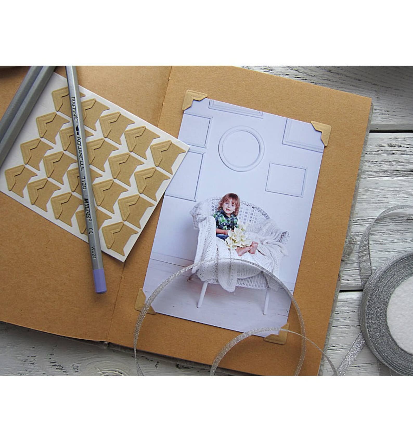 Personalized Baby Photo Album First Year Photo Album Custom Etsy