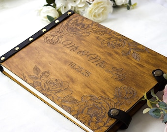 Tree Unique Wedding GuestBook, Custom Rustic Guest book, Alternative Wooden Wedding Guest Book, Wedding Gift for Couple