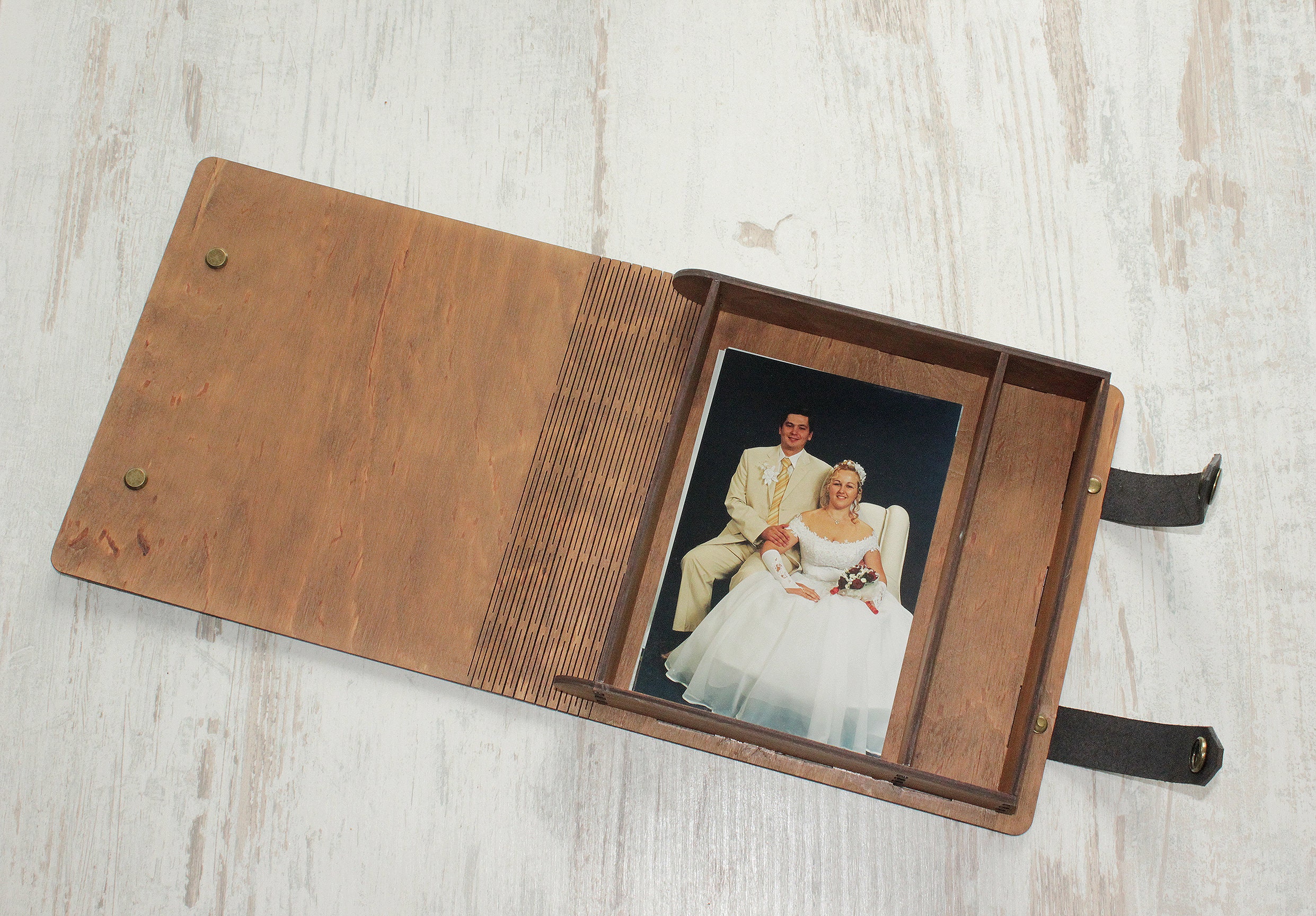 Wedding Album Box Photo Box Wooden Photo Storage Box 4x6 Etsy