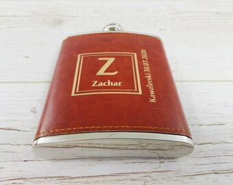 PERSONALIZED FLASK 7 oz Gift for Him Gift for Dad Husband Groom Groomsmen Game of Thrones