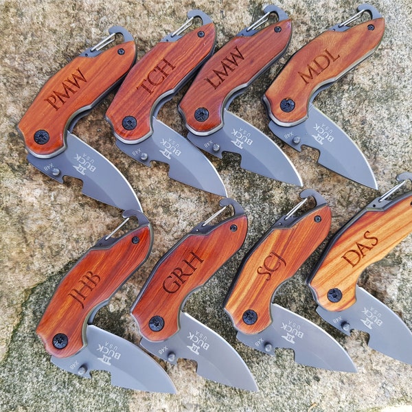 Laser Engraved Knife Etsy