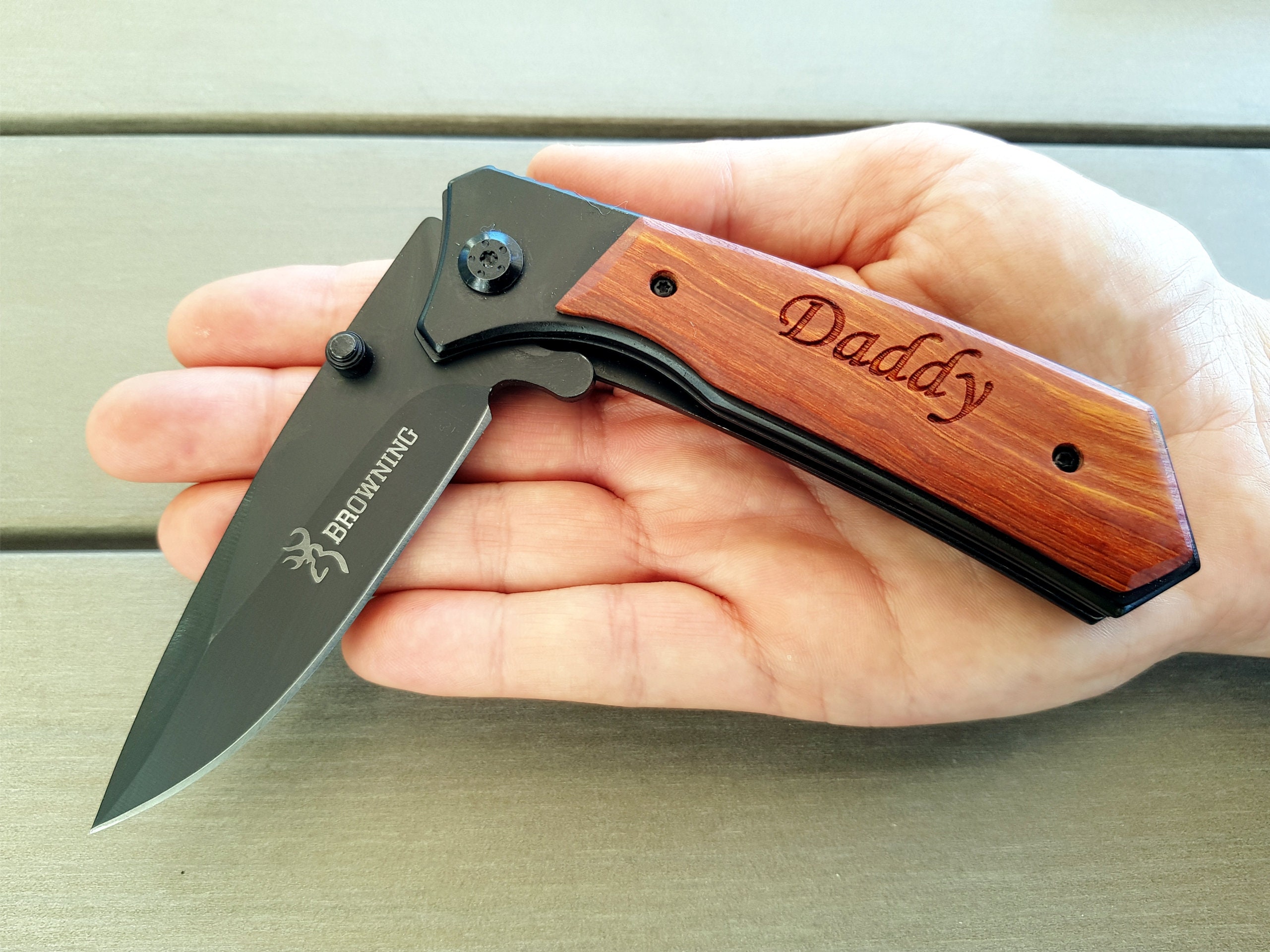 7 SET Personalized Pocket Knives. Engraved Knife Custom Etsy