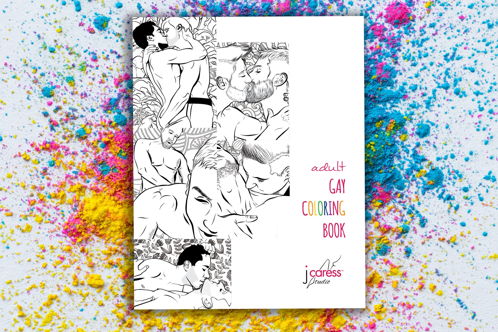 Download Nsfw Adult Gay Handmade Coloring Book Of Diy Art For Yourself Etsy