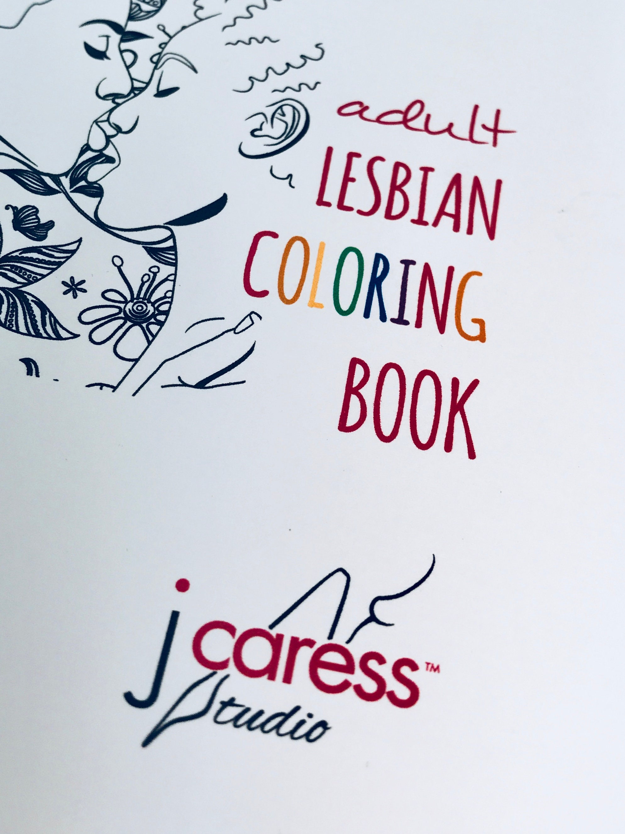 Nsfw Adult Lesbian Handmade Coloring Book Of Diy Art For -4721