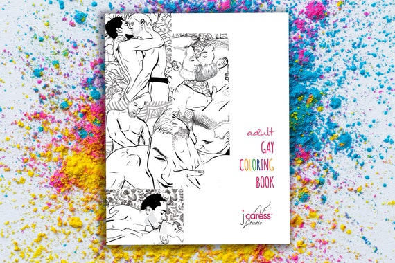 Download Nsfw Adult Gay Handmade Coloring Book Of Diy Art For Yourself Etsy