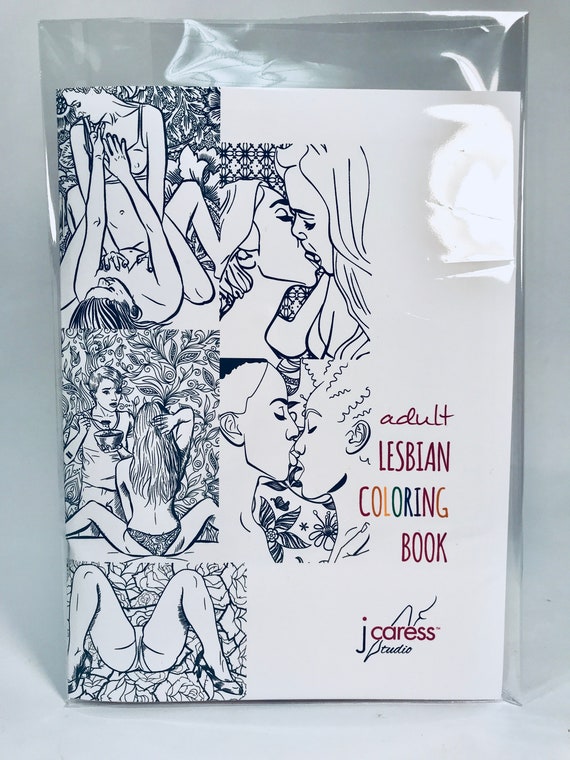 Nsfw Adult Lesbian Handmade Coloring Book Of Diy Art For Etsy