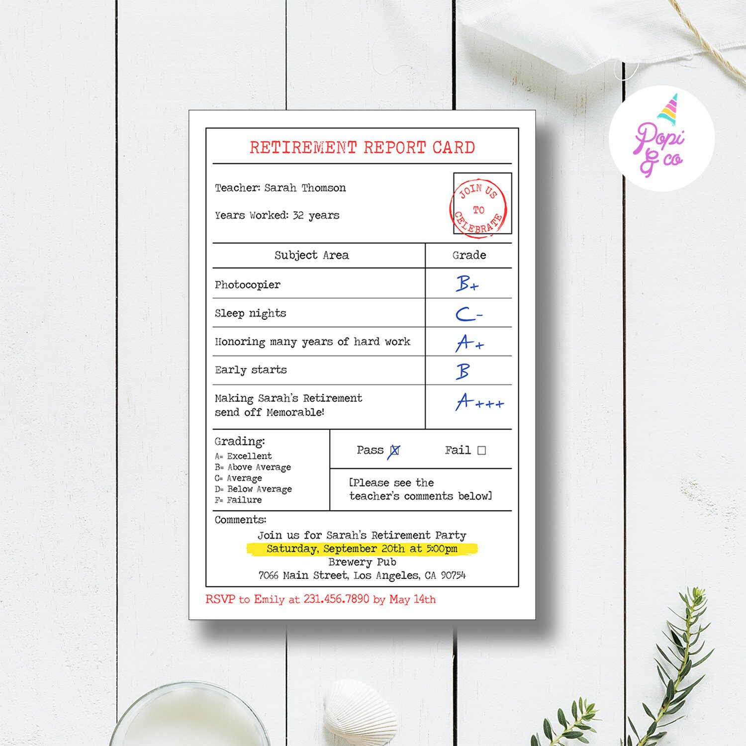 Schools Out Forever Retirement Invitation Teacher Retirement - Etsy