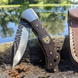 Navaja de bolsillo grabada, regalo para él, navaja plegable personalizada para padrinos de boda, aniversario, padre, esposo, novio, regalos grabados NR03-3