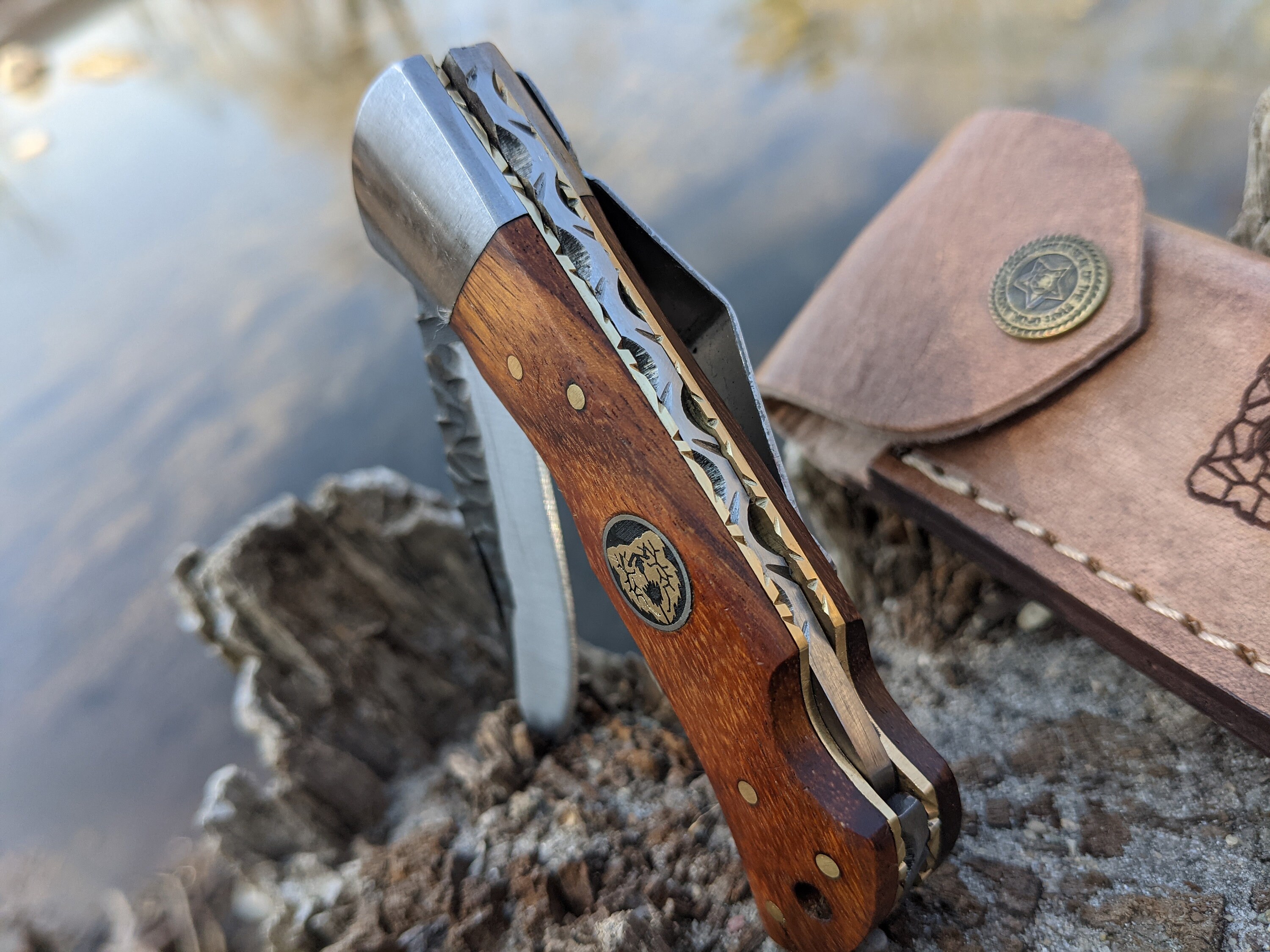 Engraved Pocket Knife Rose Wood Personal Engraving Gift Etsy Australia