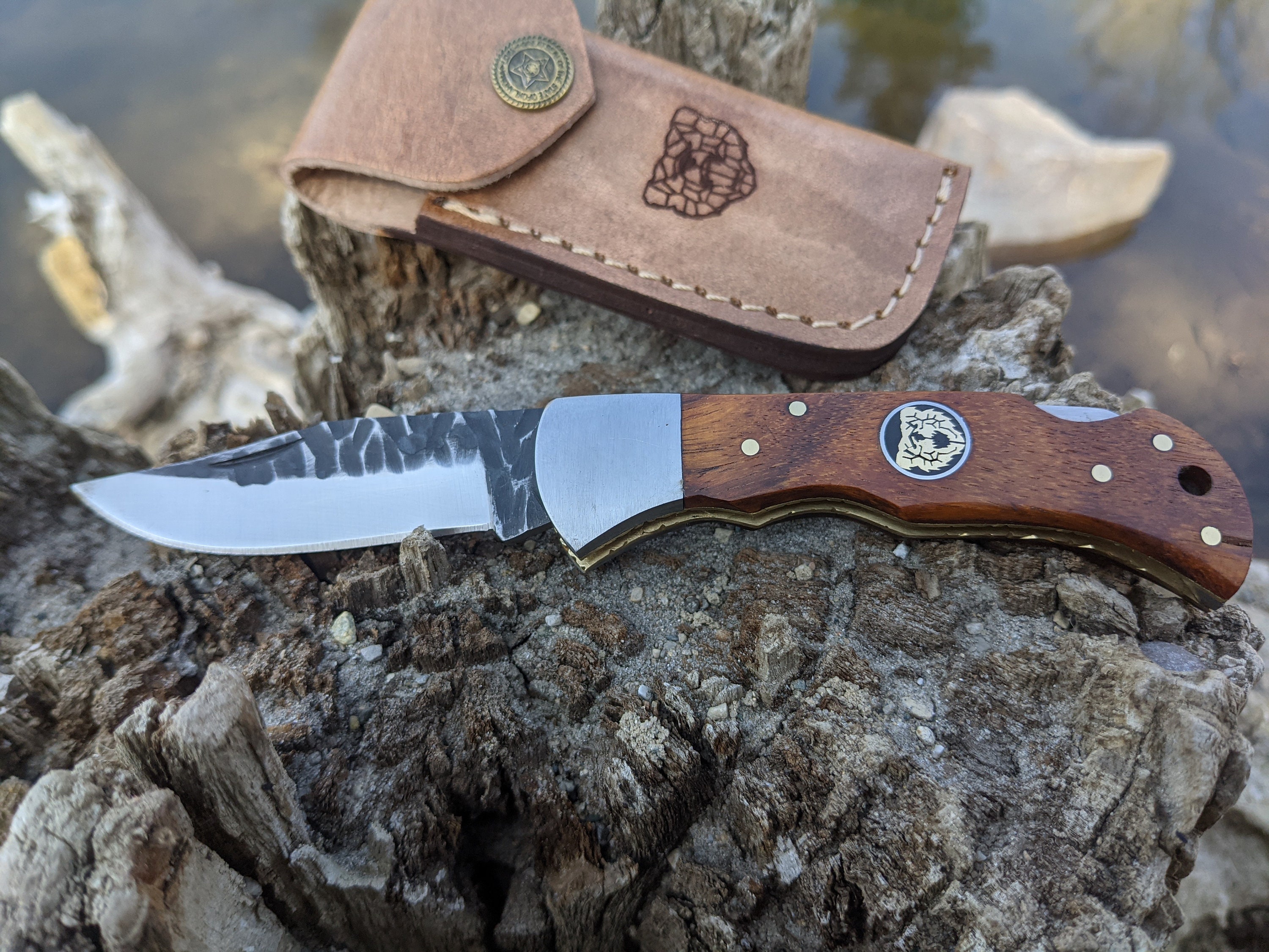 Engraved Pocket Knife Rose Wood Personal Engraving Gift Etsy Australia