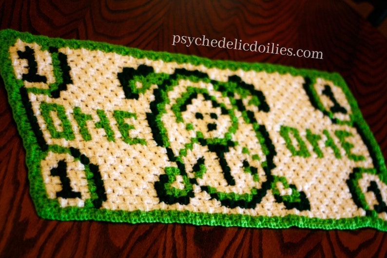 The Office Blanket Crochet Pattern NOT a physical product digital download only image 3