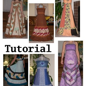 patchwork hippie dress