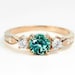 see more listings in the Green Sapphire  Ring section