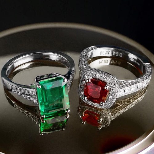 プラチナリング＆エメラルドとダイヤのアールデコスタイル リング il_fullxfull.1785367508_nozm.jpg