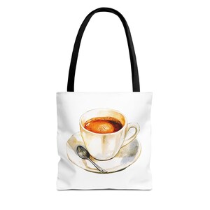 Coffee Tote Bag, Stylish and Functional for Everyday Use Shopper Bag