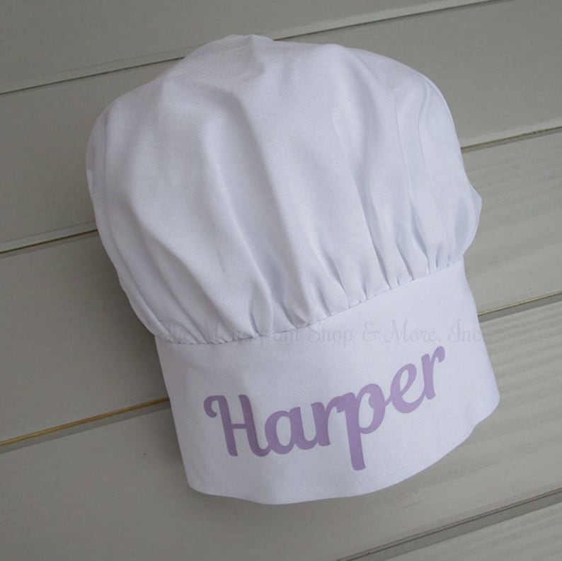 Personalized Children's Chef Hat / Children's Etsy