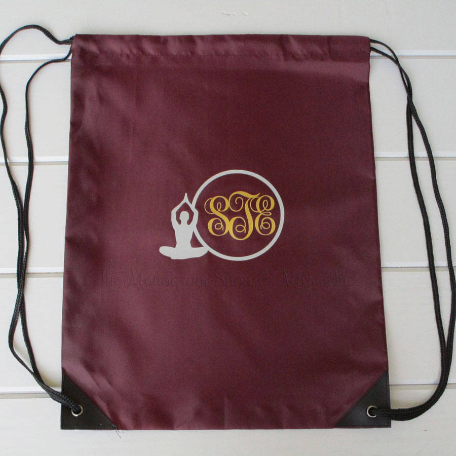  Personalized  Nylon Drawstring  Bags 