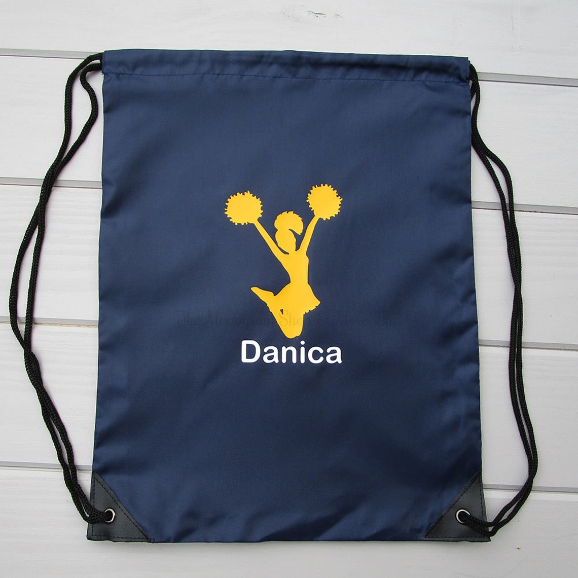 Cheerleading Drawstring Bags / Personalized Cheerleading Etsy