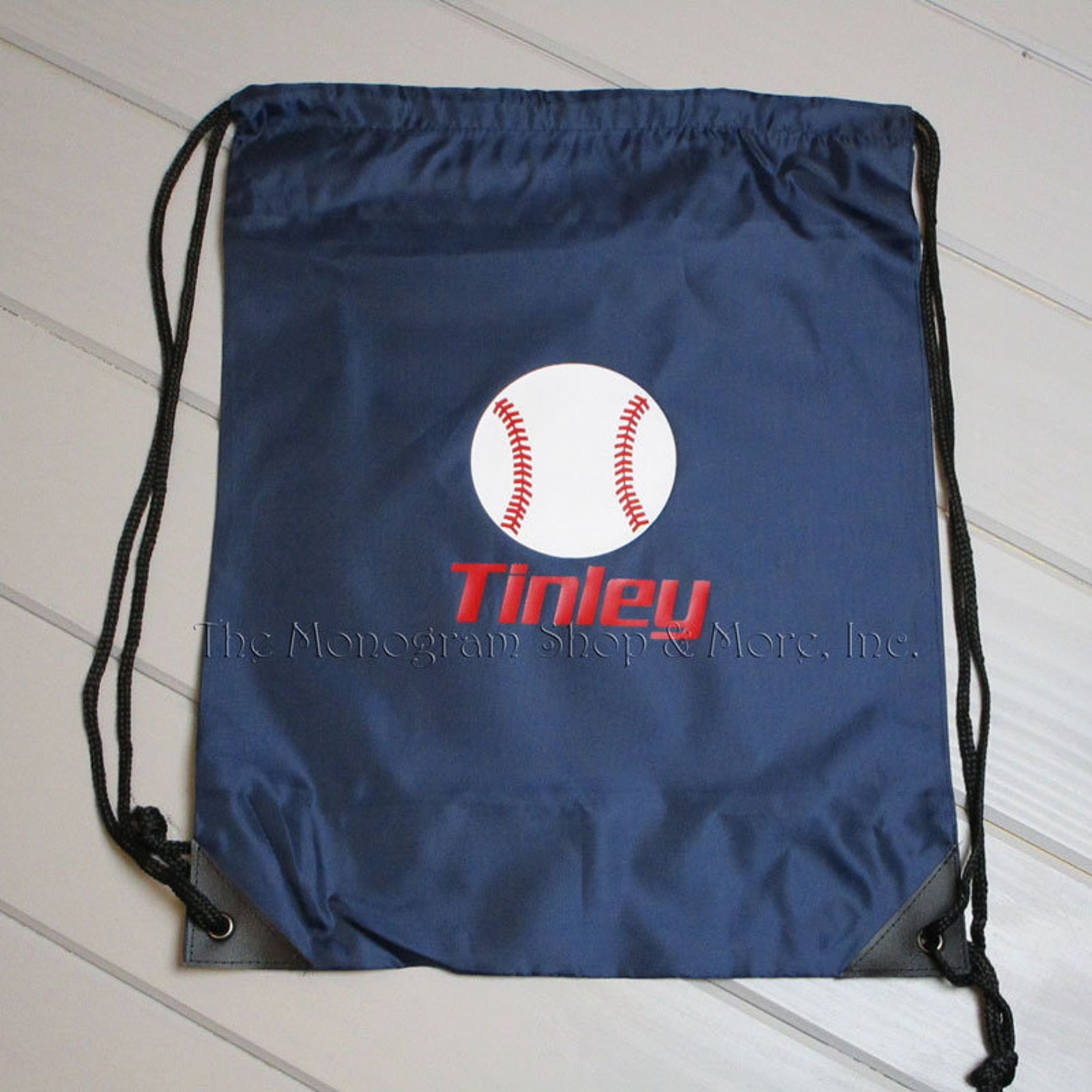 Personalized Baseball Drawstring Bag / Personalized Baseball Etsy