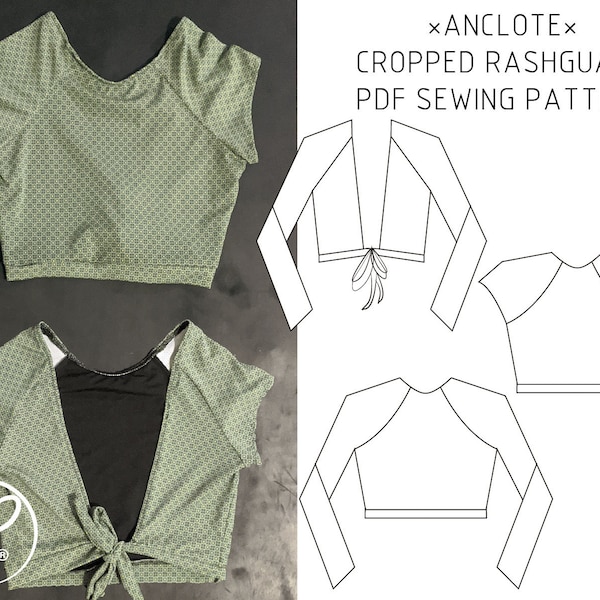 Rash Guard Pattern Etsy