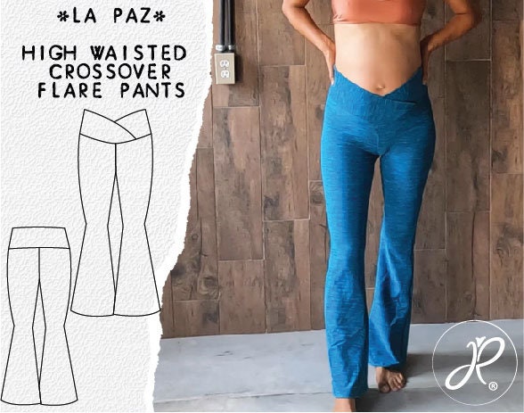 Crossover Yoga Pants -  Canada