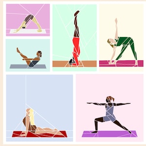 Yoga papier piecing patronen