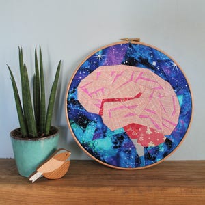 Anatomical Brain Paper Piecing Pattern – Medical Quilt Block (PDF ...