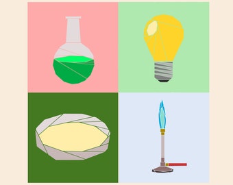 Scientific Apparatus paper piecing patterns