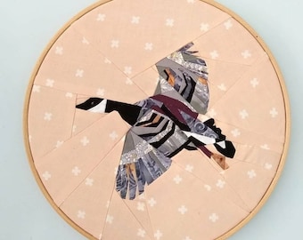 Flying goose foundation paper piecing pattern - PDF download