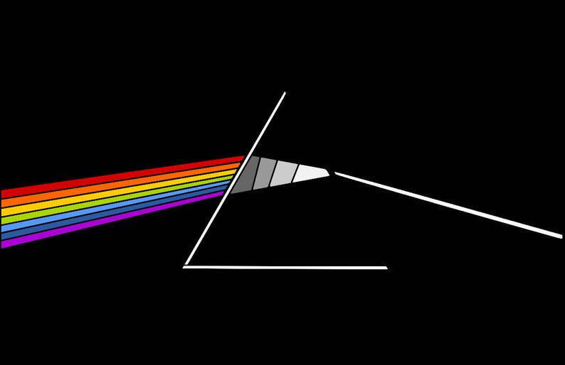 Prism spectrum paper piecing pattern image 3