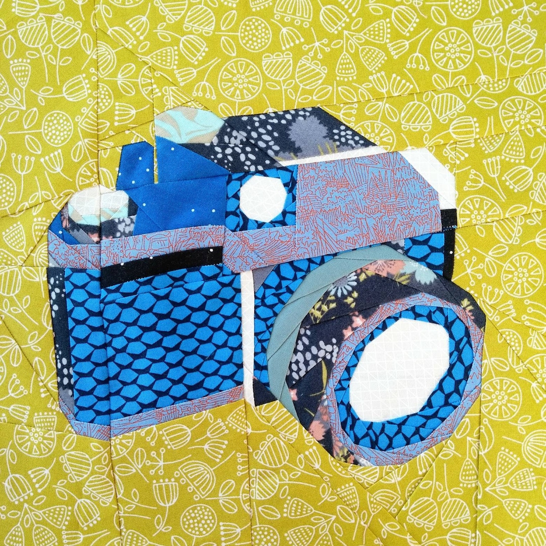 Camera Foundation Paper Pieced Pattern - Etsy