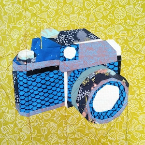 Camera Foundation Paper Pieced Pattern