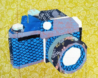 Camera Foundation Paper Pieced Pattern