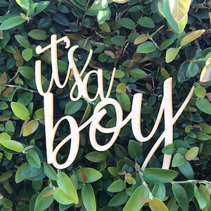 Maternity Photo Prop Sign It&#39;s a Boy Photography Prop for Pregnancy Pictures or Shower Decor New Baby Celebration Memento Sign