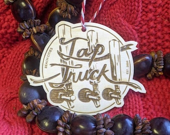 Turn Your Company Logo  into a Personalized Ornament | Sports Team | Club | Team | Company | Bulk | Christmas Baubles | Wood Ornaments