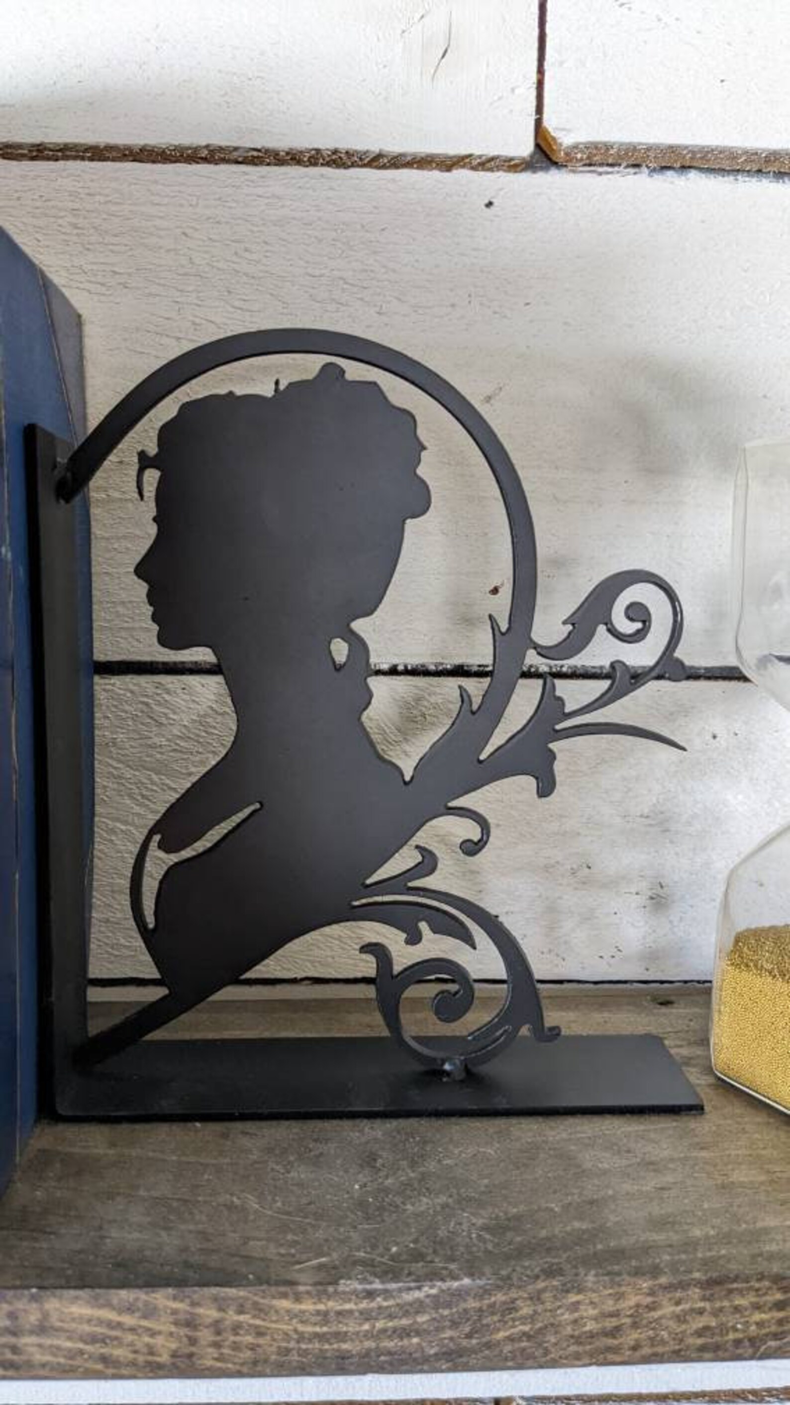 Outlander Metal Bookend Set of Outlander Bookends Book Etsy