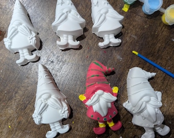 Gnome Paint Kit for Kids | DIY Plaster Painting Kit | Craft Kit | Craft Party Favor | Kids Activity Kit |