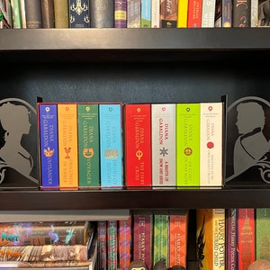 Outlander Metal Bookend | Set of Outlander Bookends | Book Ends | Book Holder | Bookish | Gift for Book Lover Support | Highlander