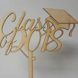 Class of 2019 Cake Topper Graduation Cake Topper Laser Cut Design and Customized