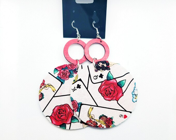 Fabric Earrings