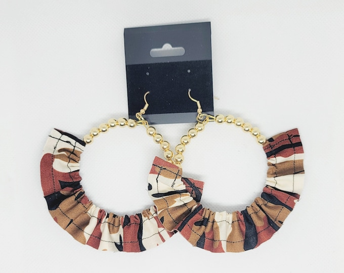 Fabric Earrings