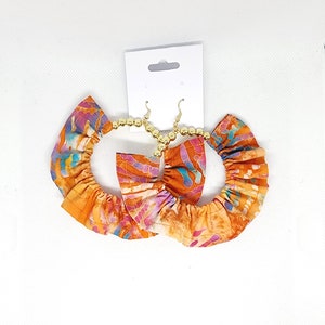 Fabric Earrings