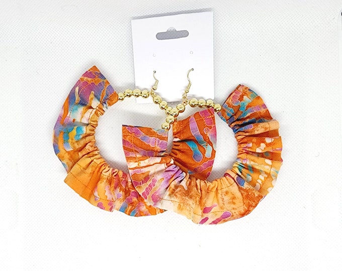 Fabric Earrings